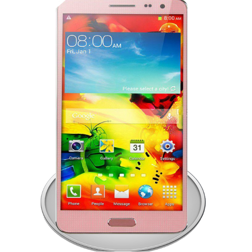 Pink Launcher New 2018 Version icon