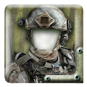 Modern Soldier Photomontage HD أيقونة