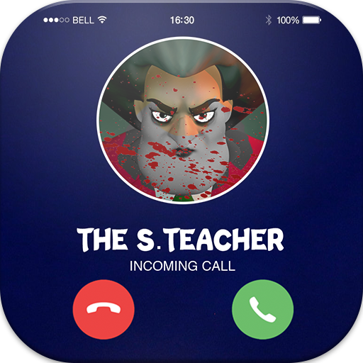 Talk To Teacher 3D™ - Scary Teacher Call Simulator icon
