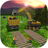 Train Construction Simulator 2018- Railway Tracks icon