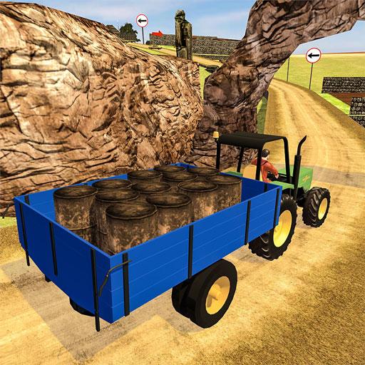Offroad Hill Tractor 2020: 3D Driving Transport icon