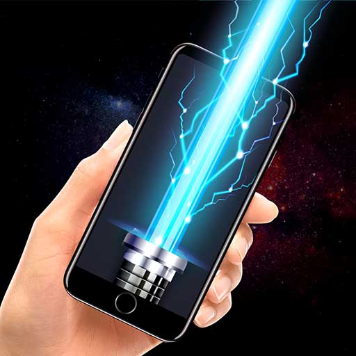 Lightsaber Simulator Gun Games icon