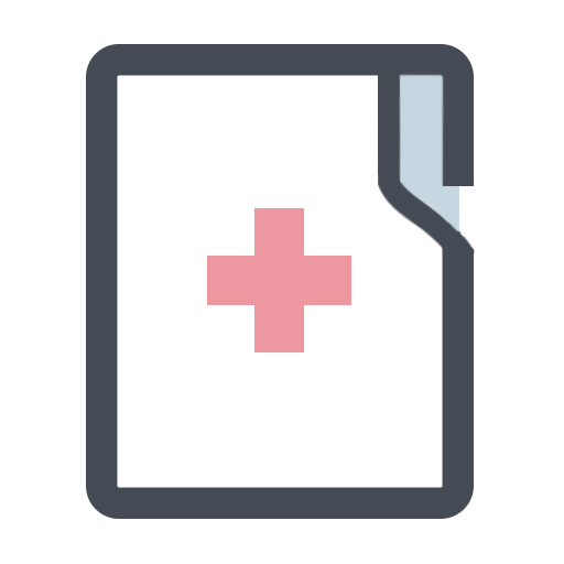 Medical records - Data, Monitoring and Drugs icon