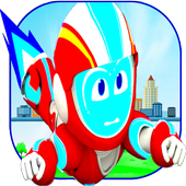 Super Ranger roger space fly icon