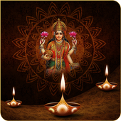 Diwali Cracker Livewallpaper - Laxmi Maa Wallpaper icon