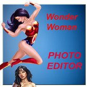 Wonder Woman Photo Editor and Wallpaper Frame 2017 icon