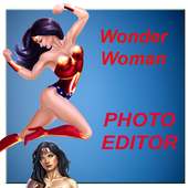 Wonder Woman Photo Editor and Wallpaper Frame 2017