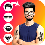 Man Hair Style Photo Editor 2018 icon