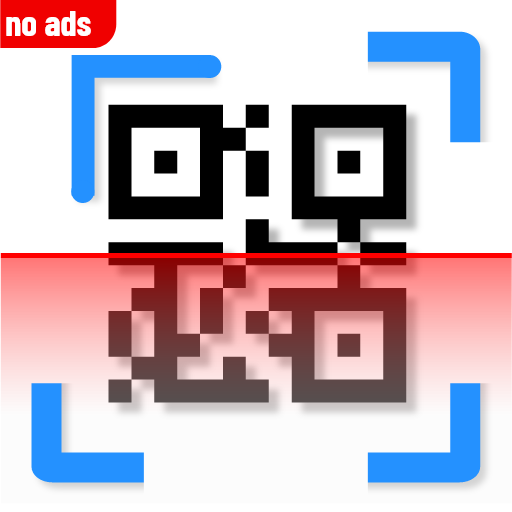 QR code scanner and generator (no ads) icon
