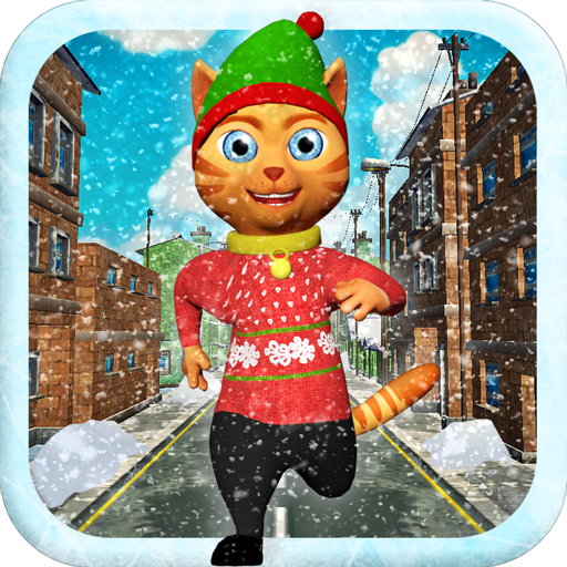 Leo Cat Ice Run - Frozen City icon