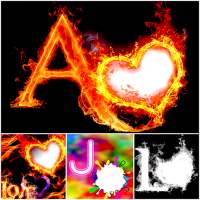 3d Fire Text : Smoke Fire Text Photo Frame Effect on 9Apps