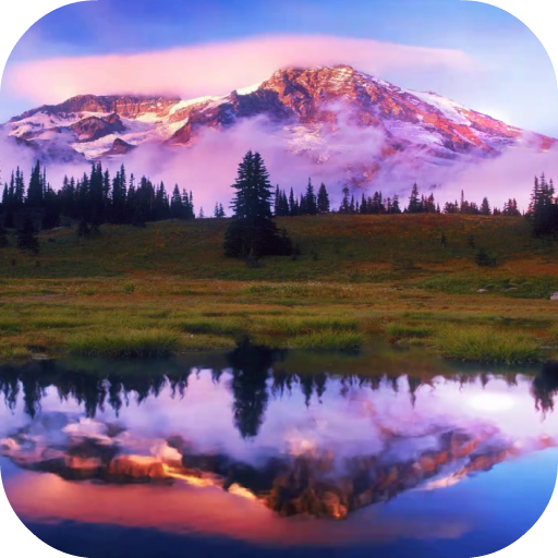 Mountain Lake Video Wallpaper icon