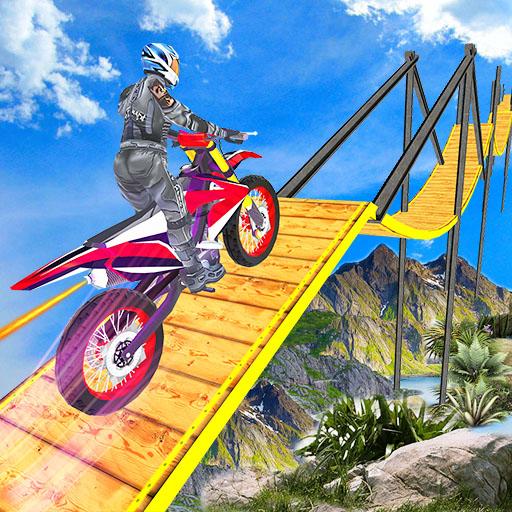 New bike stunt game 2020: mega ramp bike GT racing icon
