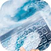 Blue Wave Keyboard Theme on 9Apps