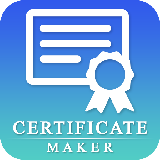 Certificate Maker Professional Certificate Design иконка