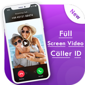 Full Screen Video Caller ID - True Caller ID иконка