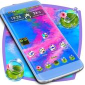 Water Colors Launcher Theme icon