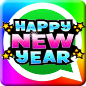 New Year Sticker for Whatsapp Sticker Pack icon