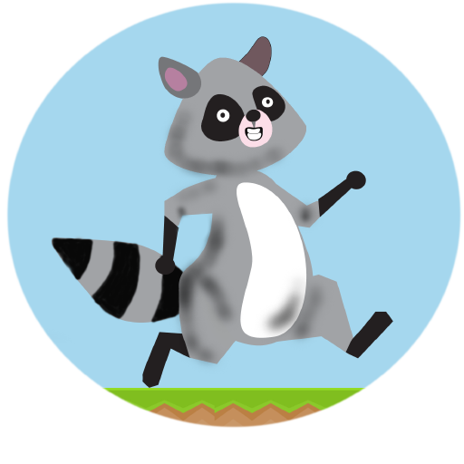 Trash Panda Dash - Jump,  Run &amp; Collect Fruit. icon