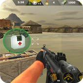 Commando Sniper Attack: Modern Gun Shooting War icon