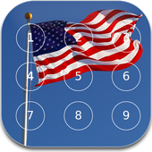 Usa password Lock Screen icon