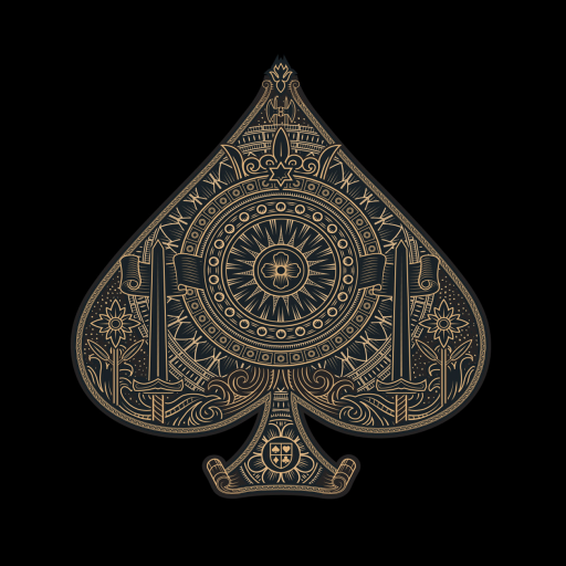 Spades V , spades card game icon