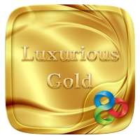 Luxurious Gold Go Launcher Theme on 9Apps