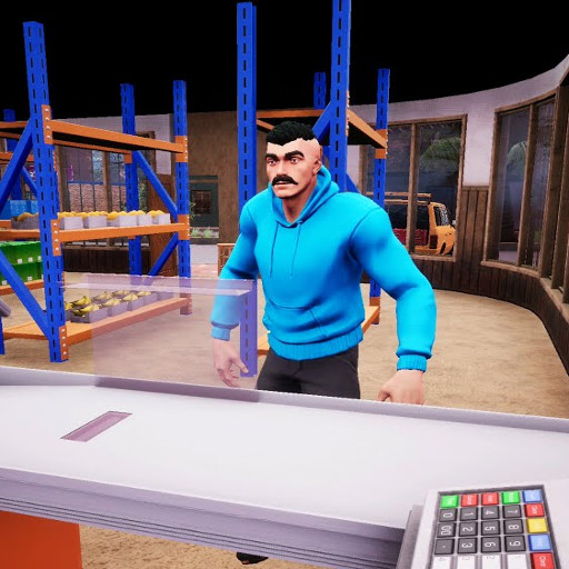 trader life simulator supermarket game Hints icon