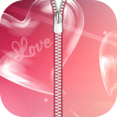 Love Zipper Lock Screen icon