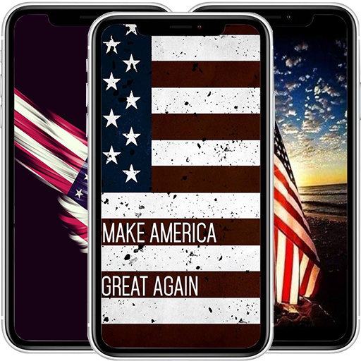 American Flag Wallpaper  USA HD icon