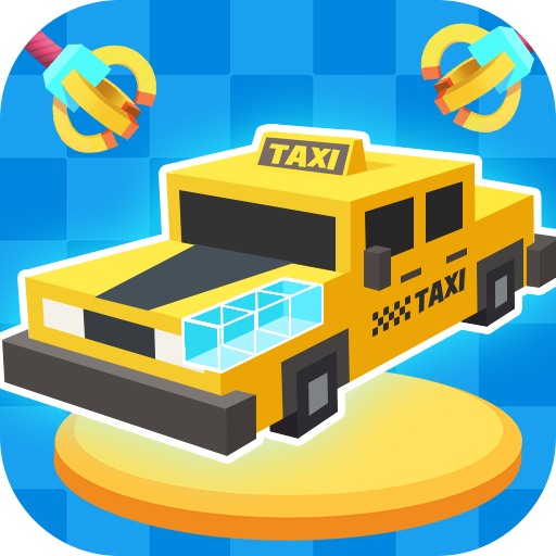 Fire Pixels 3D - Magic Merge! icon