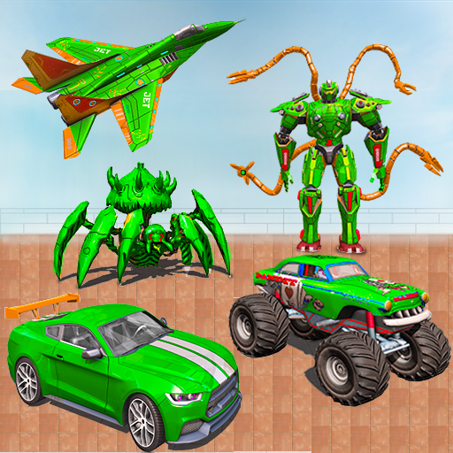 Octopus Robot Car - Robot Game icon