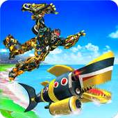 Real Robot Shark Game: Angry Shark Robot Transform