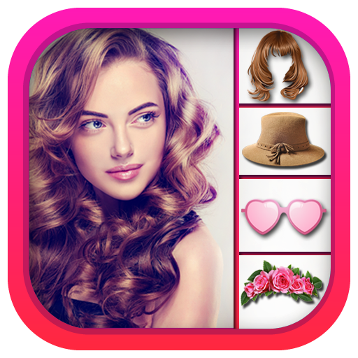 Woman Makeup &amp; Hair Style أيقونة