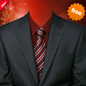 Men Suit Photo Frame icon