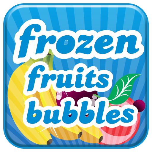 frozen fruits bubbles icon