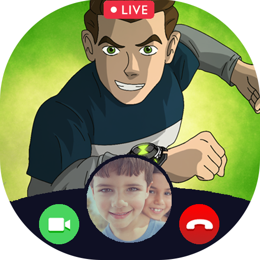 Fake Call Video &amp; Chat With : Ben 10 Ten icon