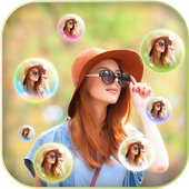 Bubble Photo Live Wallpaper icon