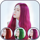 Hair Color Changer أيقونة