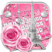 Pink Diamond Paris Keyboard иконка
