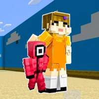 Squid Game mod For Minecraft PE  Skin