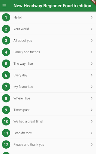 New Headway Beginner Fourth edition screenshot 5