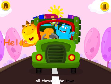 Wheels On The Bus Nursery Rhyme & Song For Toddler screenshot 13