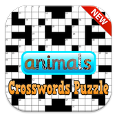 Cross Words Puzzle Animal icon