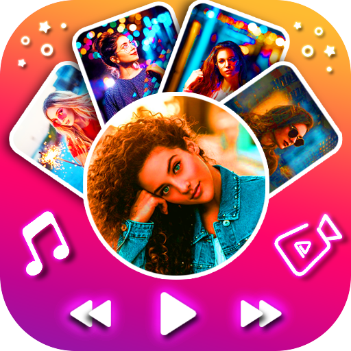 Photo Video Maker with Music : Slideshow Maker icon