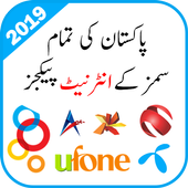 All Sims Internet Packages of Pakistan 2019 иконка