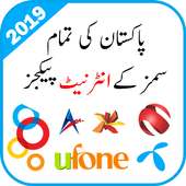 All Sims Internet Packages of Pakistan 2019 on 9Apps