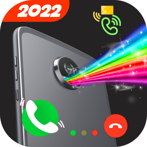 color flash call alert torch icon