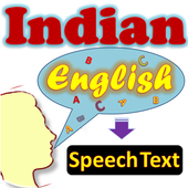 Indian English Speech To Text ~Speak As Indian] icon