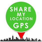 Share My Location GPS icon